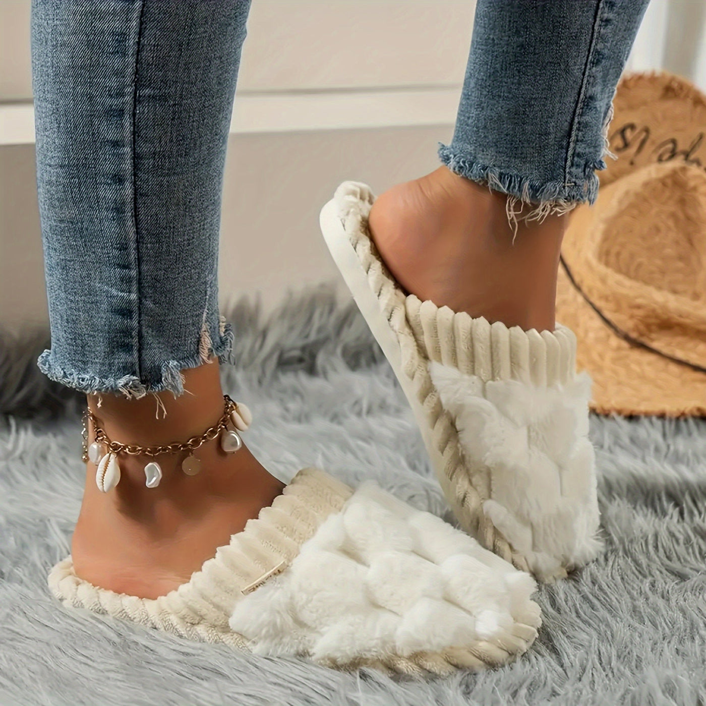 Chaussons Douillets Hiver