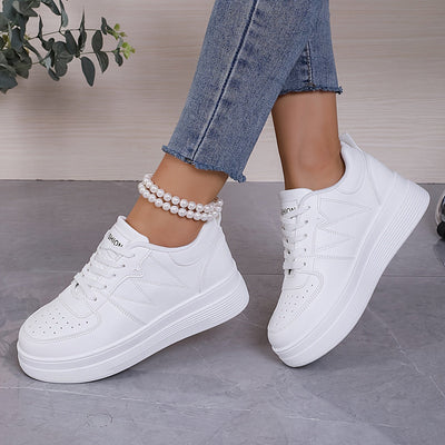 Baskets Plateformes Confortables Femme