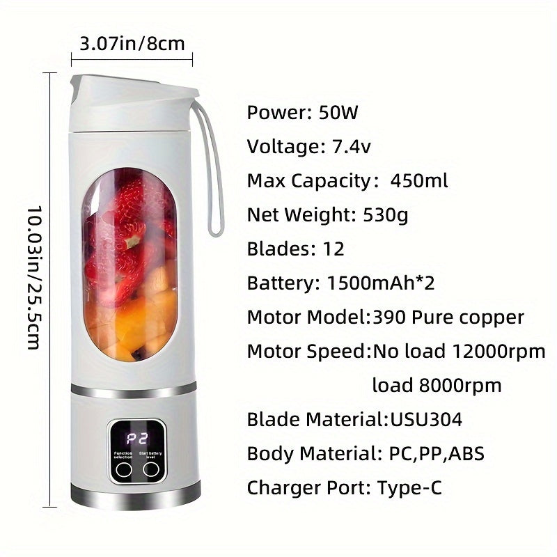 Blender Portable USB Rechargeable